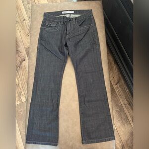 Express Men's Dark Straight Jeans